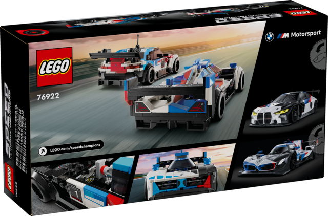 LEGO Speed Champions - BMW M4 GT3 & BMW M Hybrid V8 Race Cars - 76922