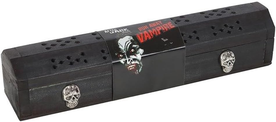 Incense Box Set Sandlewood Run Away Vampire Skulls Gothic