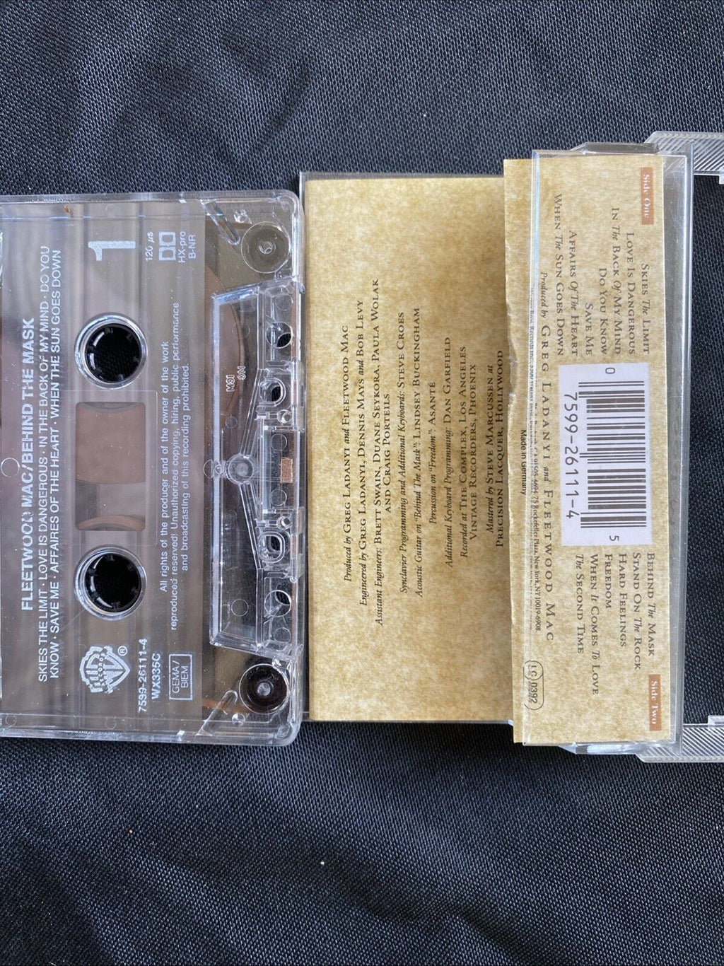 Fleetwood Mac Behind The Mask Cassette Tape 1990 - (5913)