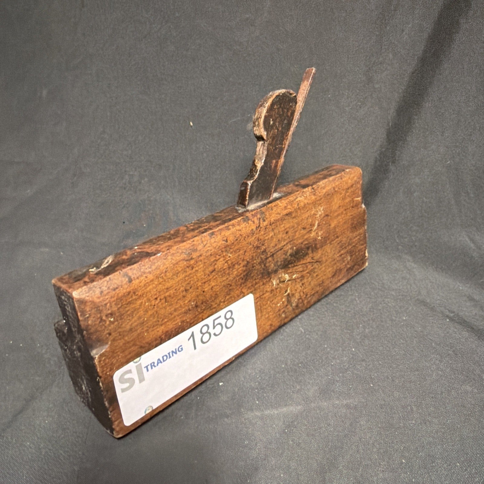 Antique British Wooden Moulding Plane 9.5" John J Harley, Liverpool - (1858)