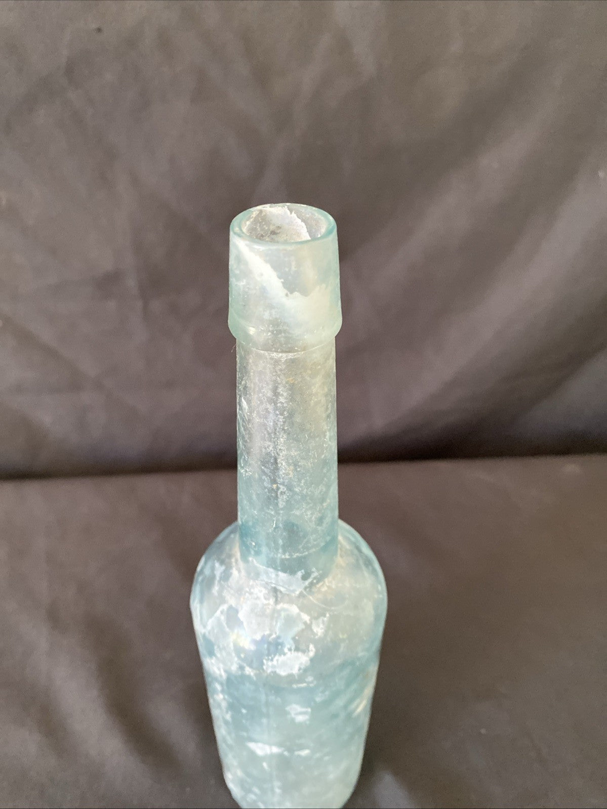 Antique Glass Bottle Florida Water Druggists New York Murray & Lanman - (1022)