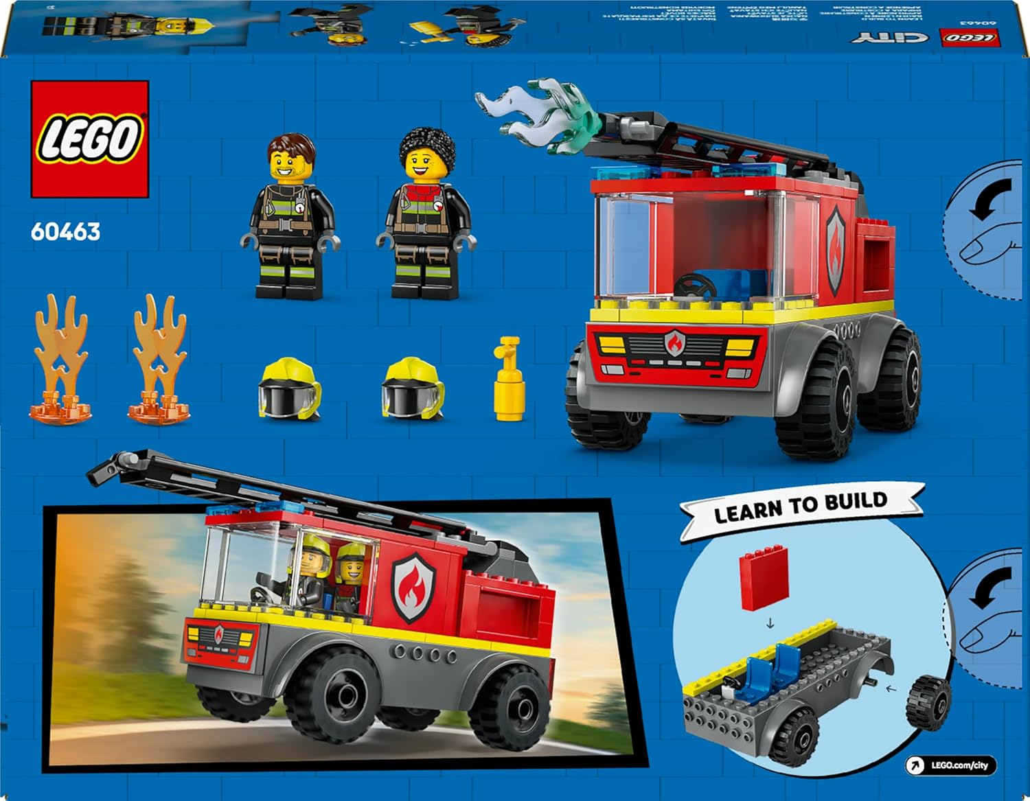 LEGO City - Fire Ladder Truck - 60463