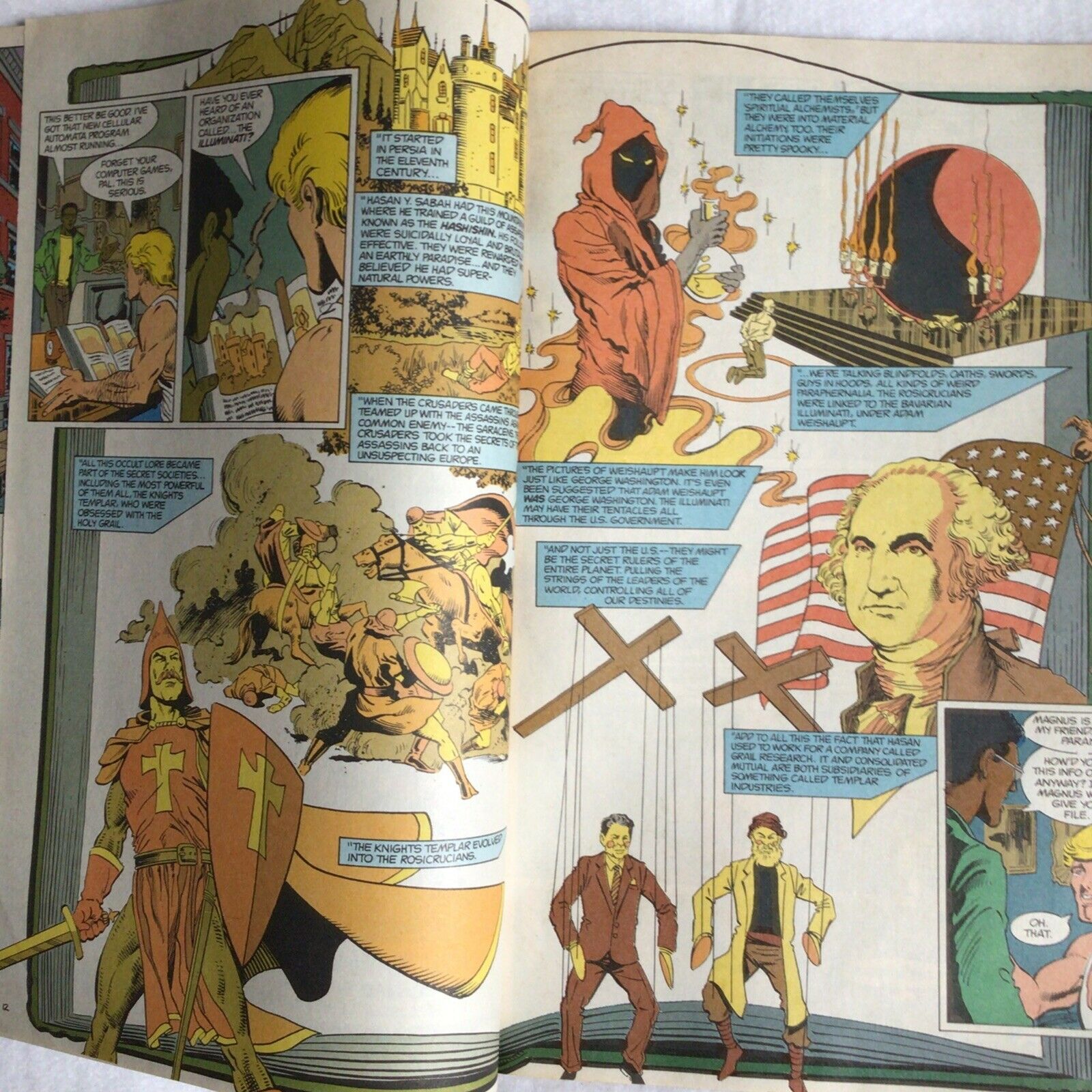COMIC - DC Comics  TIME MASTERS - Feb 1990 - New York (8891)