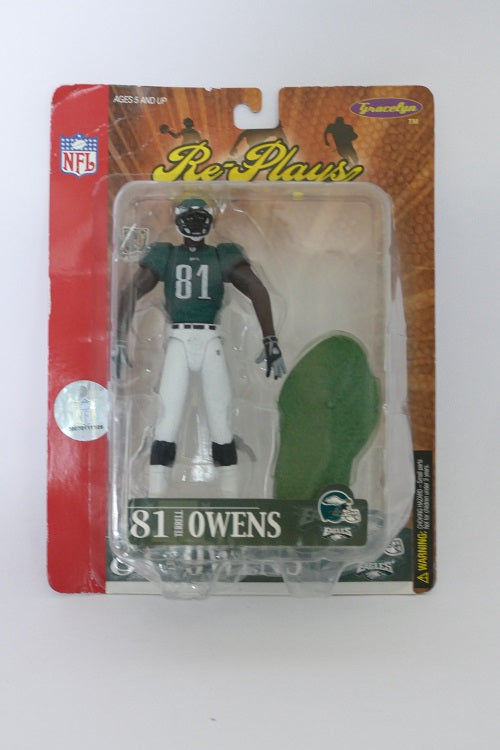 Gracelyn Re-Plays NFL JETS Terrell Owens 5" Figure 2005 - (6829)
