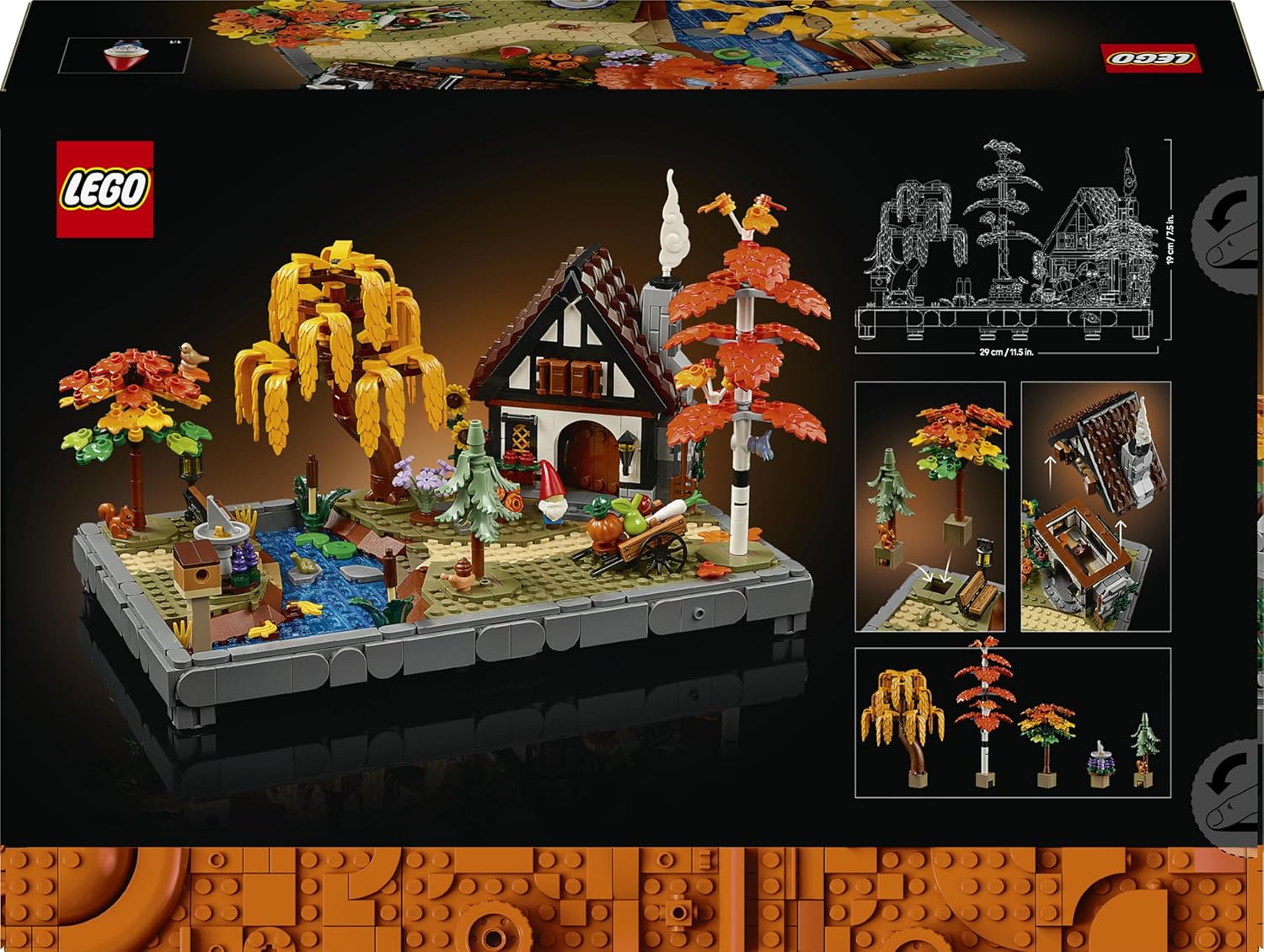 LEGO Icons - Autumn Cottage Garden - 11372