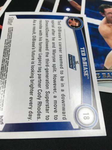 TOPPS WWE Cards 2011 Smack Down x 20 Legends x 10 Smack Down Metallic x 1 (6342)
