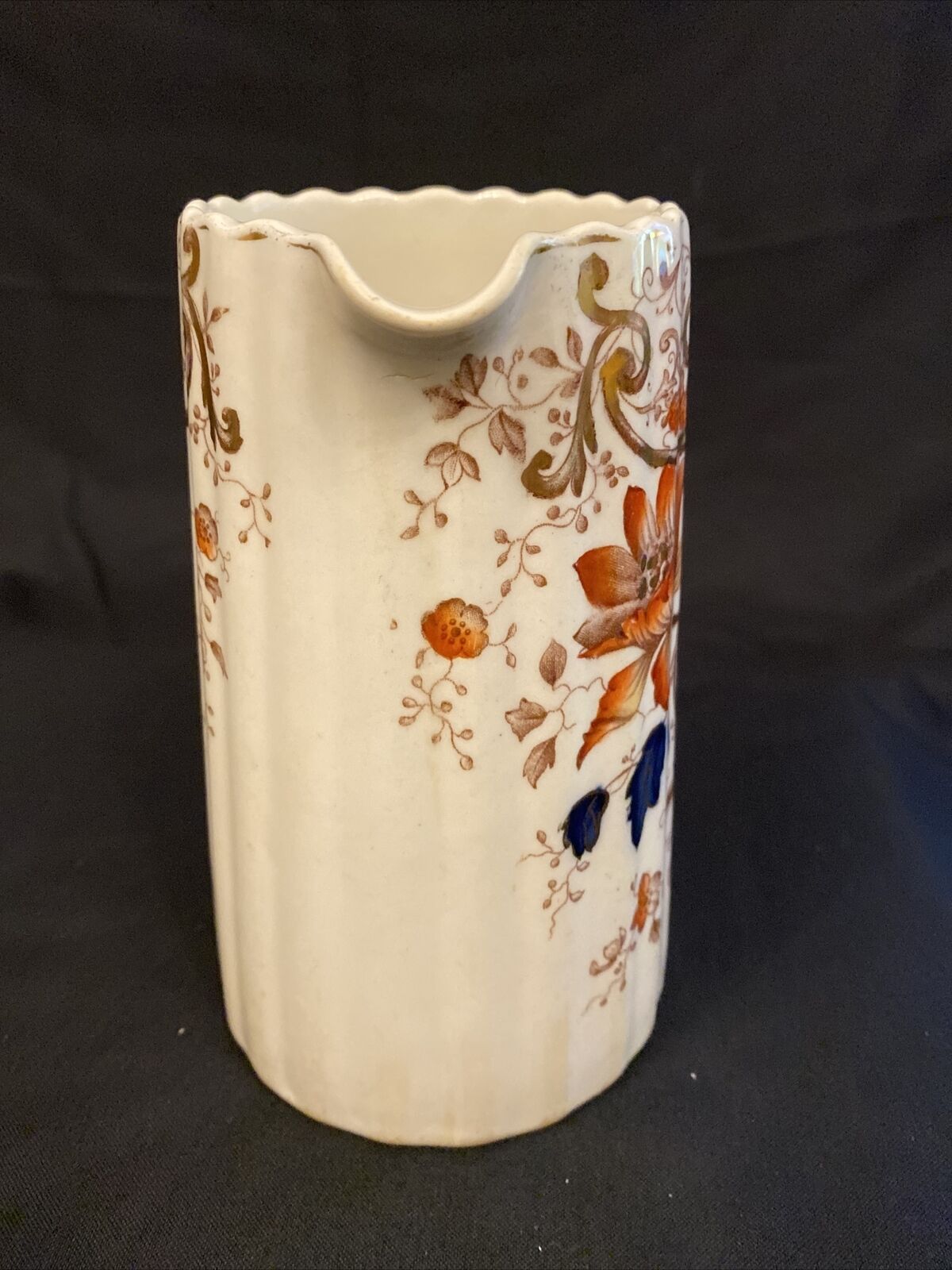 Antique F. Winkle and Co. Durham Pottery 15cm Tall Jug 1910 - (8468)