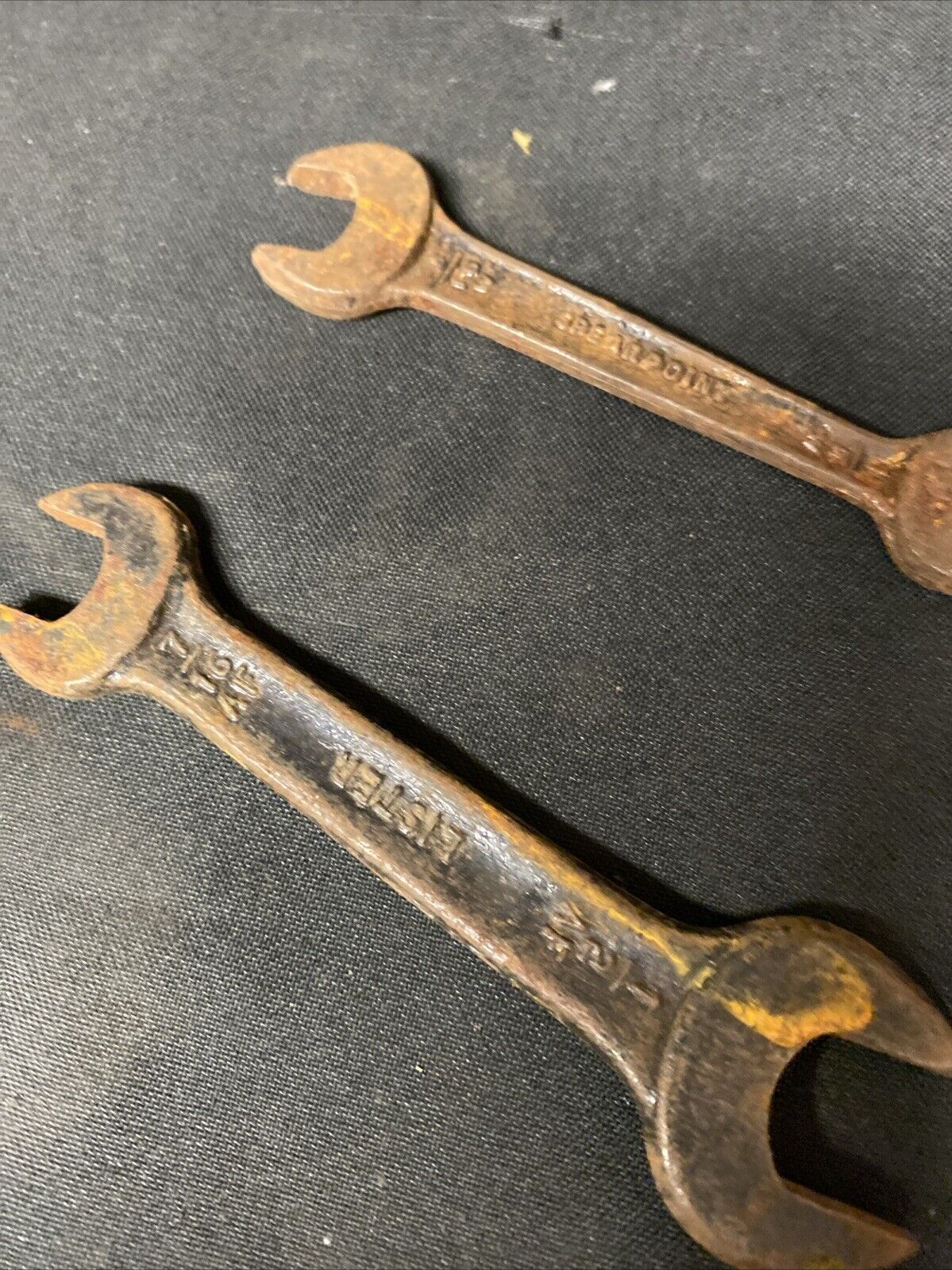 Vintage Spearpoint 16th / 8th Spanner and Lister 1/2" / 16th Spanner - (5701)