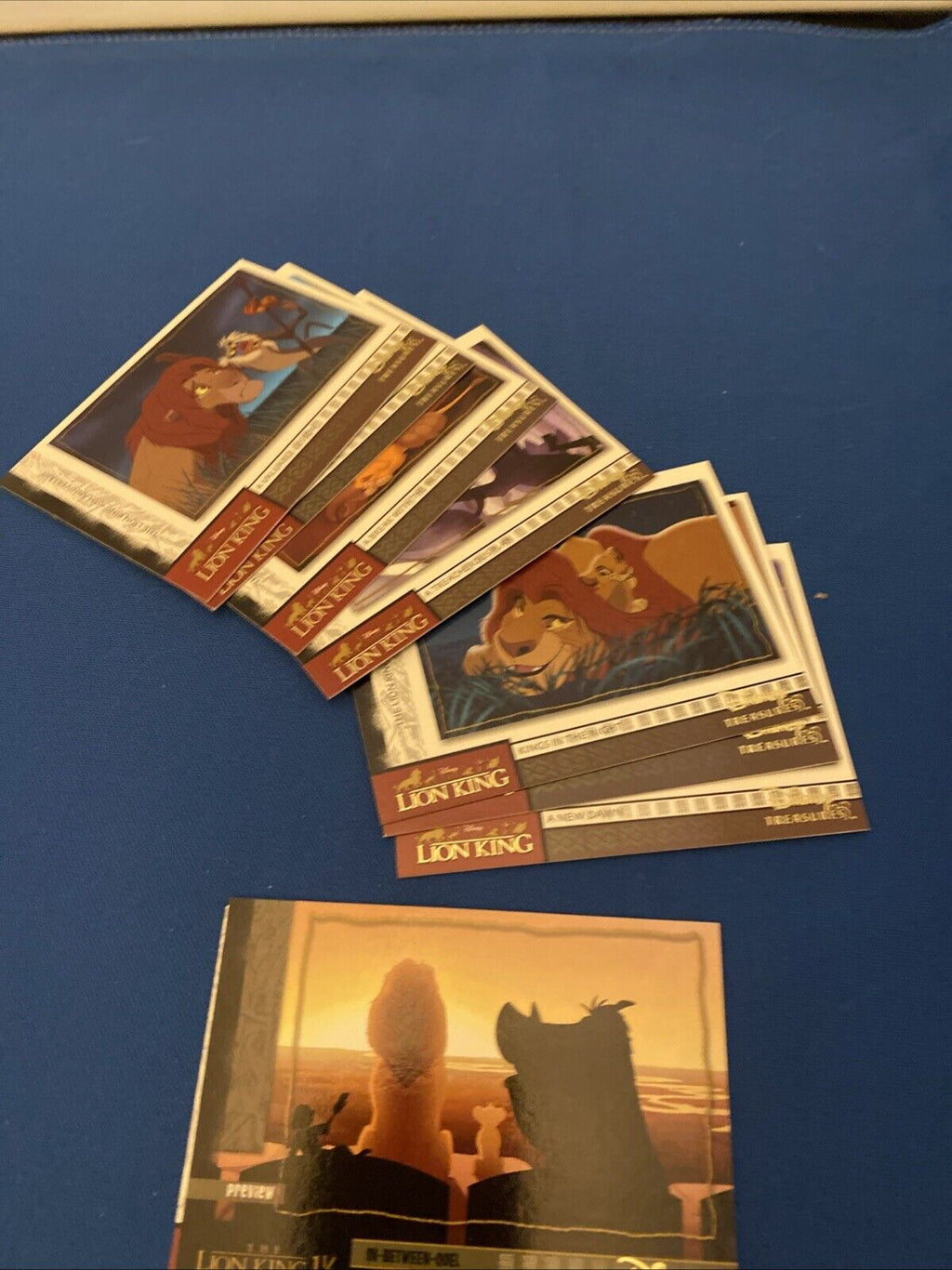 Upper Deck 2003 Disney Treasures Lion King Near Set x9 Trading Cards (5762