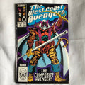 COMIC - MARVEL Comics THE WEST COAST AVENGERS & COMPOSITE AVENGER Mar 1988 (8902