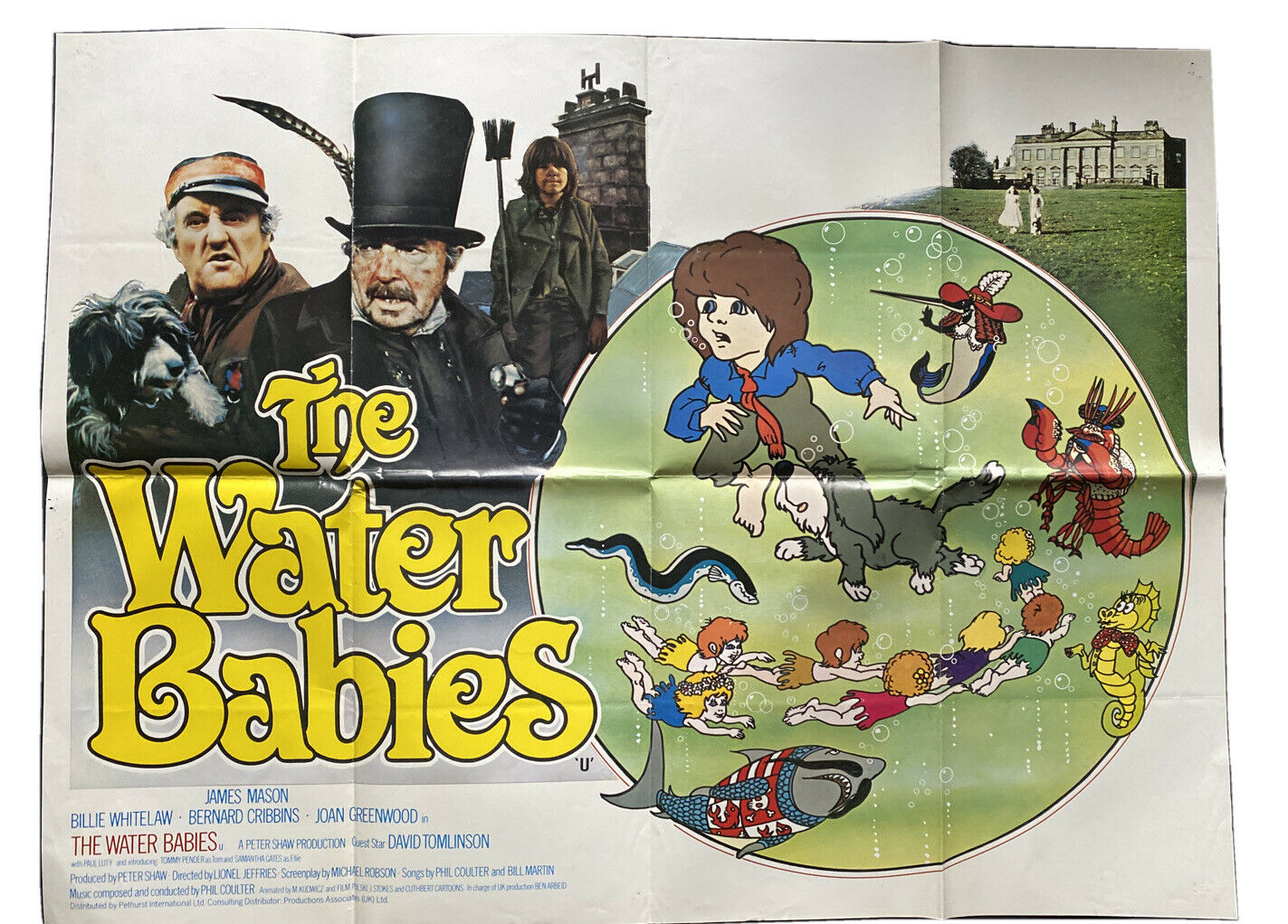 ORIGINAL UK QUAD POSTER - Waterbabies - 1978 - 30" x 40" - (6562)