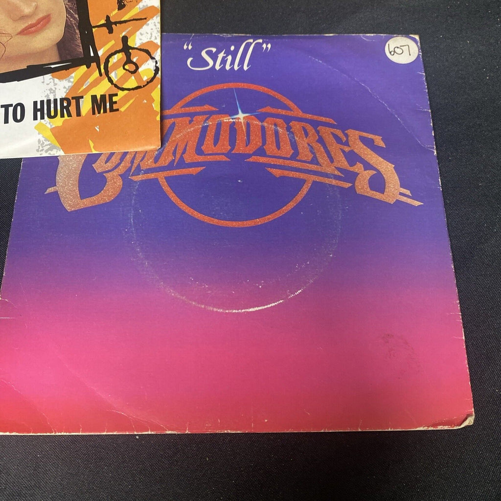Vinyl Records 7" Singles 5x 80's Culture Club Bronski Beat Commodores Etc (9521