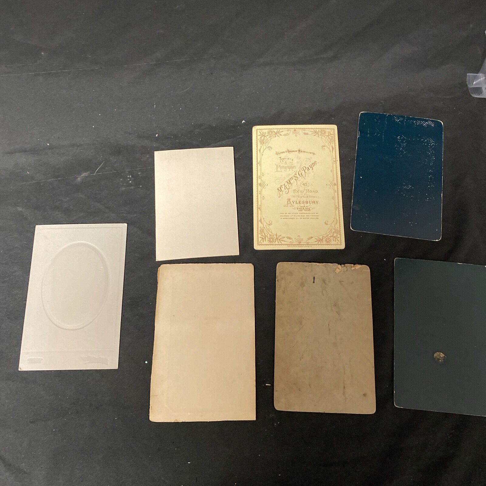 Victorian Cabinet Photos x 7 - 5 x Ladies and 2 x Children - (5510)