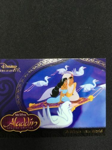Upper Deck Disney Treasures S3 Trading cards x 47 inc Pooh Silly Aladdin -(6303