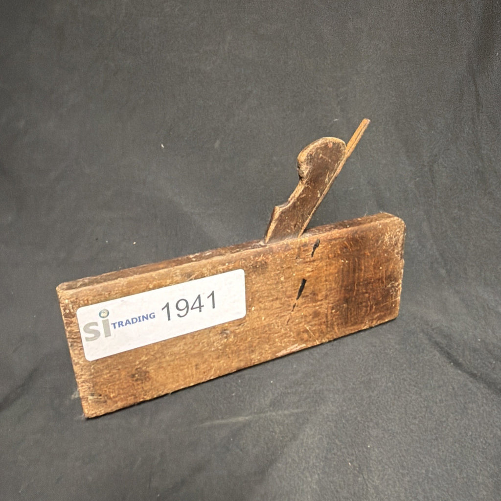 Antique British Wooden Moulding Plane 9.5" - (1941)