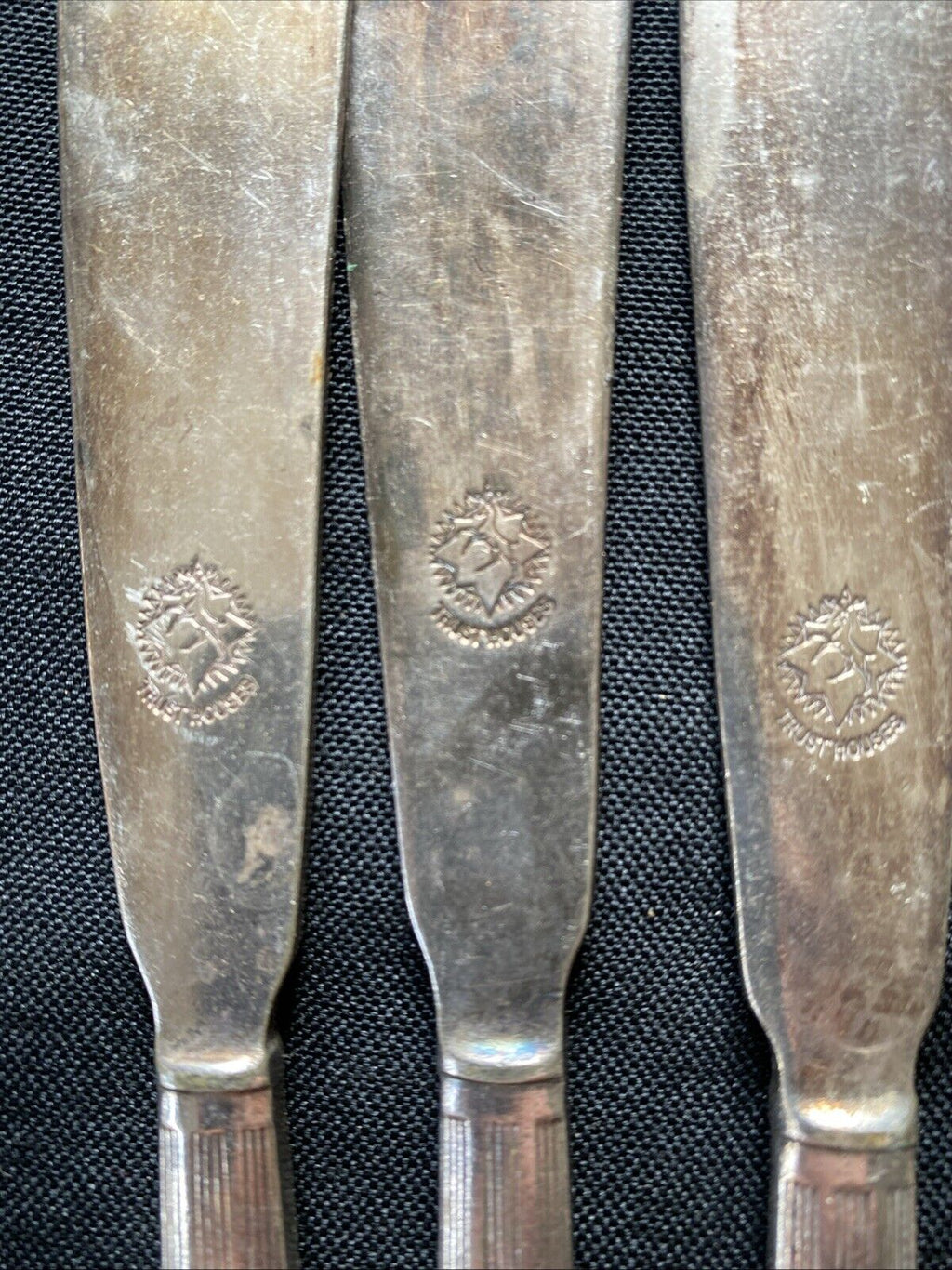 Elkington Silver Plate England - 15 x cutlery National Trust Stamp (5915)