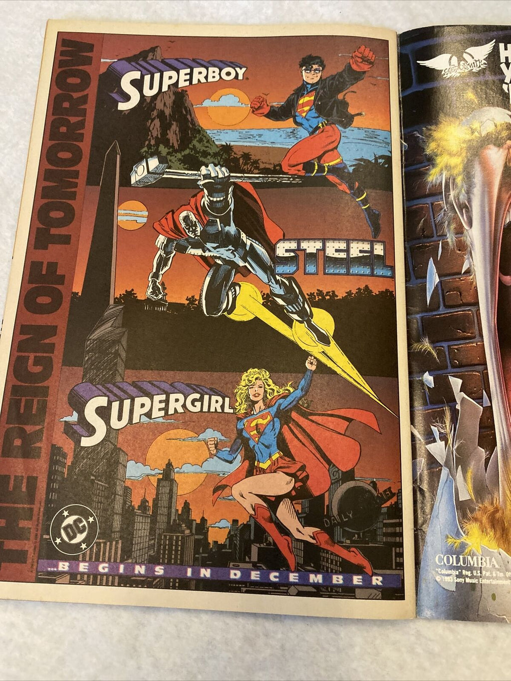 COMIC - DC Comics HAWKMAN A Rage of Hawks - Jan 1994  - New York - (8825)
