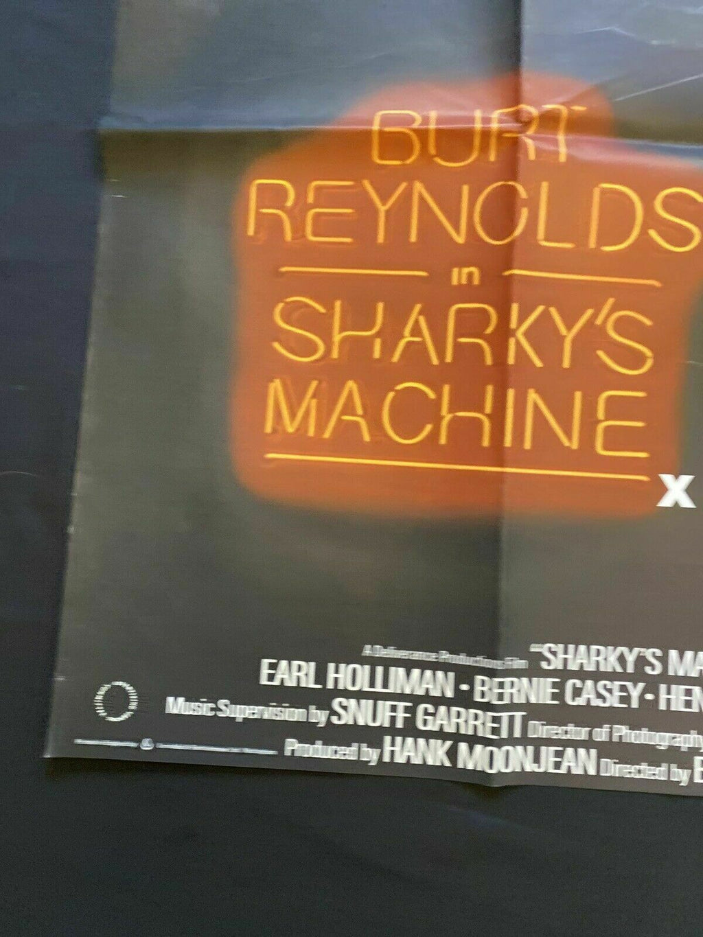 ORIGINAL UK QUAD POSTER - Sharky's Machine - 1981 - 30" x 40" - (6549)