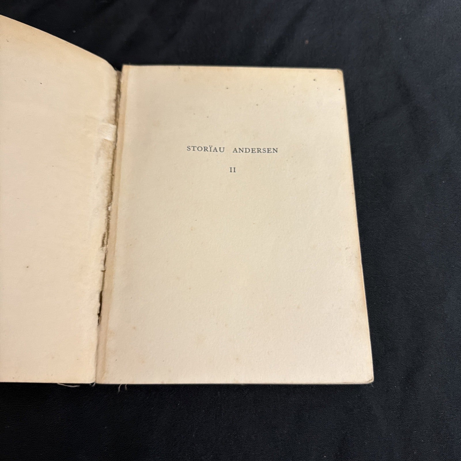 Storiau Anderson yr Ail Ran, David Evans - Welsh Language book - (1889)