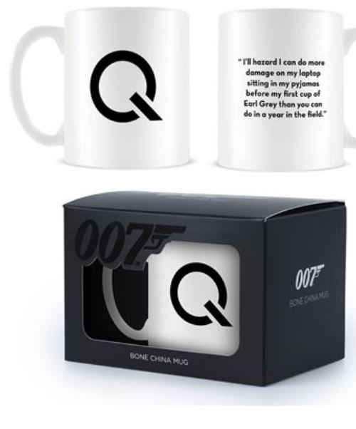 MUG Boxed Bone China - James Bond, Q Quote