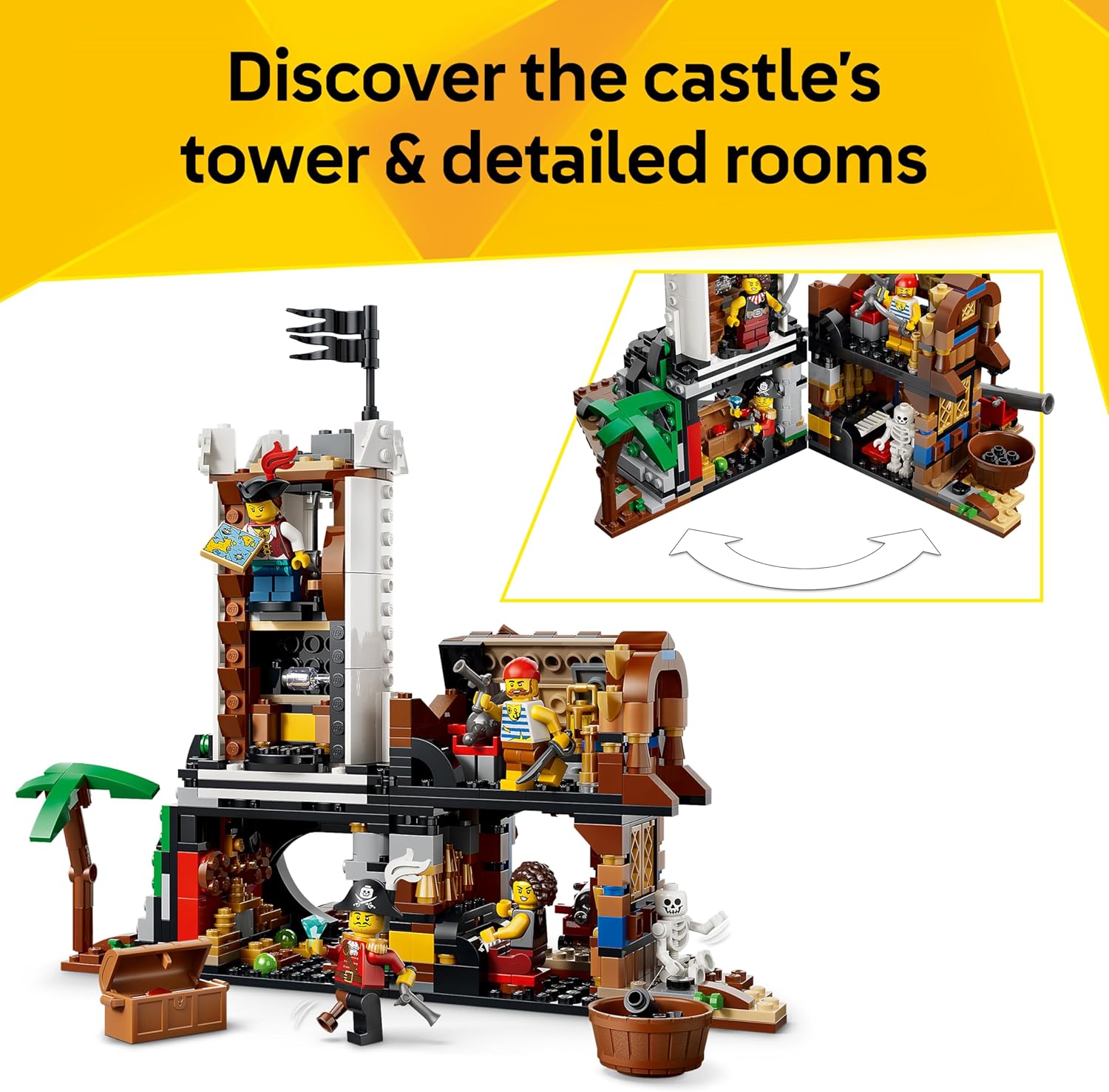 LEGO Creator 3 in 1 - Iconic Pirate Ship - 31387