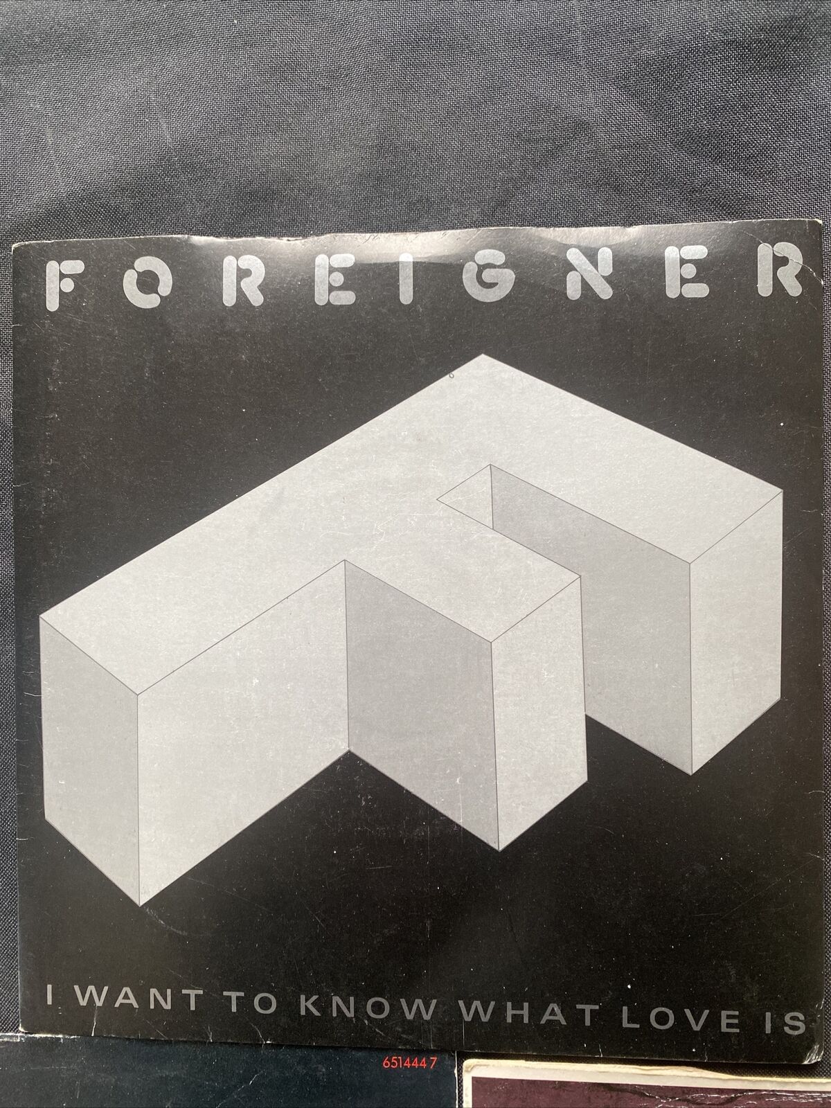 Vinyl Records 7" Singles 5 x 1980's Foreigner, Gerard Kenny, Gaynor Etc -9452
