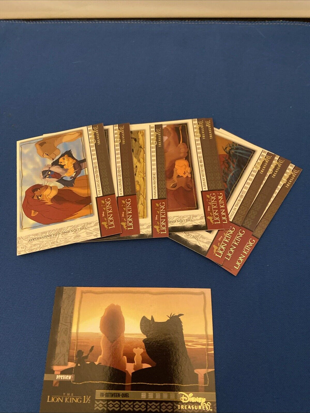 Upper Deck 2003 Disney Treasures Lion King Near Set x9 Trading Cards (5761