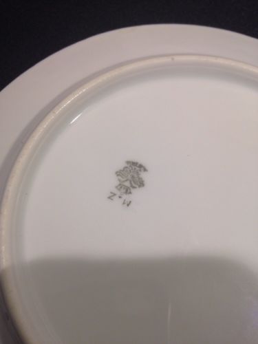 Moritz Zdekauer MZ Austria Design ALT 578 - 10 pieces green swags 1905 (1500)