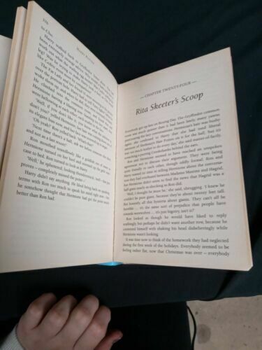 Harry Potter  and the goblet of fire 1st Edition HB with MISPRINT Poor con (6997