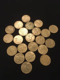 France 10 Centimes Coins Marianne x 22 - All 1970's - (2750)