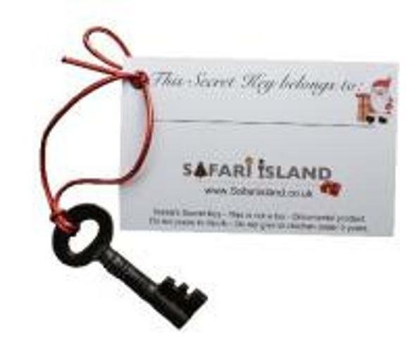 Santa's Secret Key - Genuine Old English Metal Christmas Gift Key