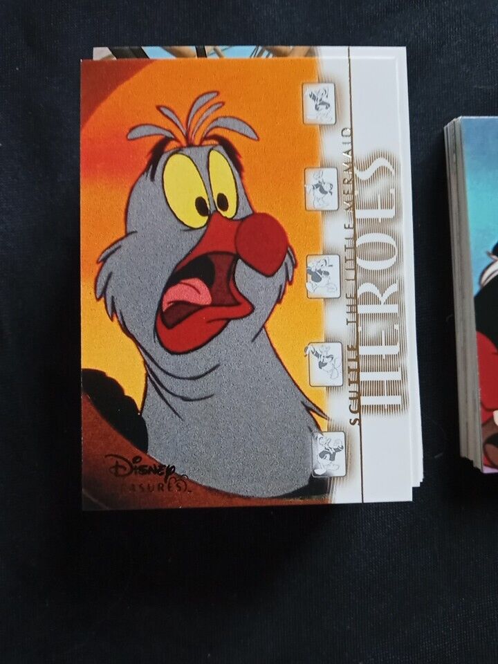 Upper Deck 2003 Disney Treasures Series Set 8 missing x 82 Trading Cards -(5740)