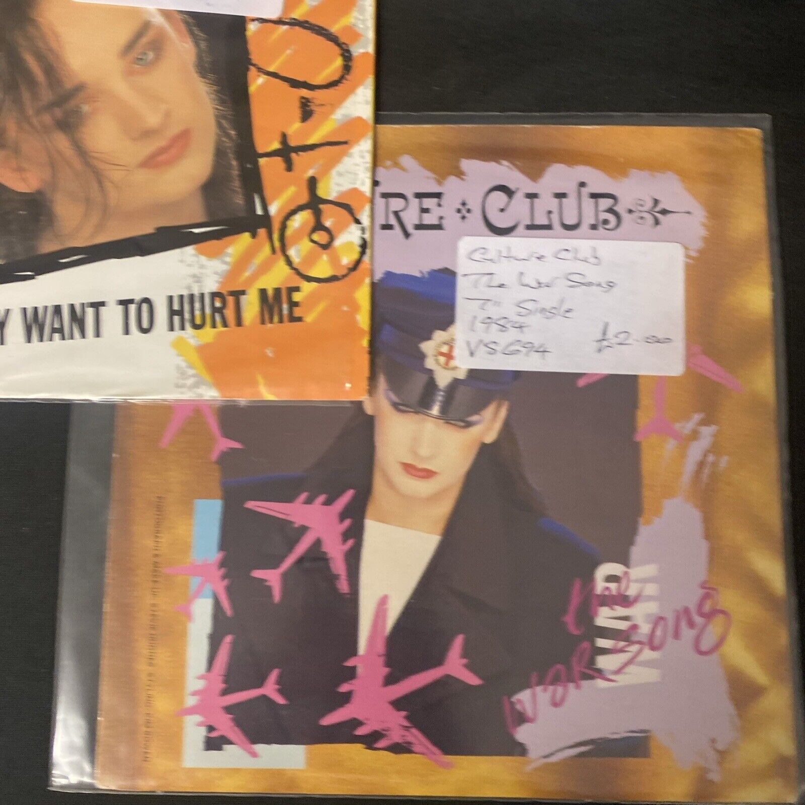 Vinyl Records 7" Singles 5 x 1980's Culture Club 5 different singles