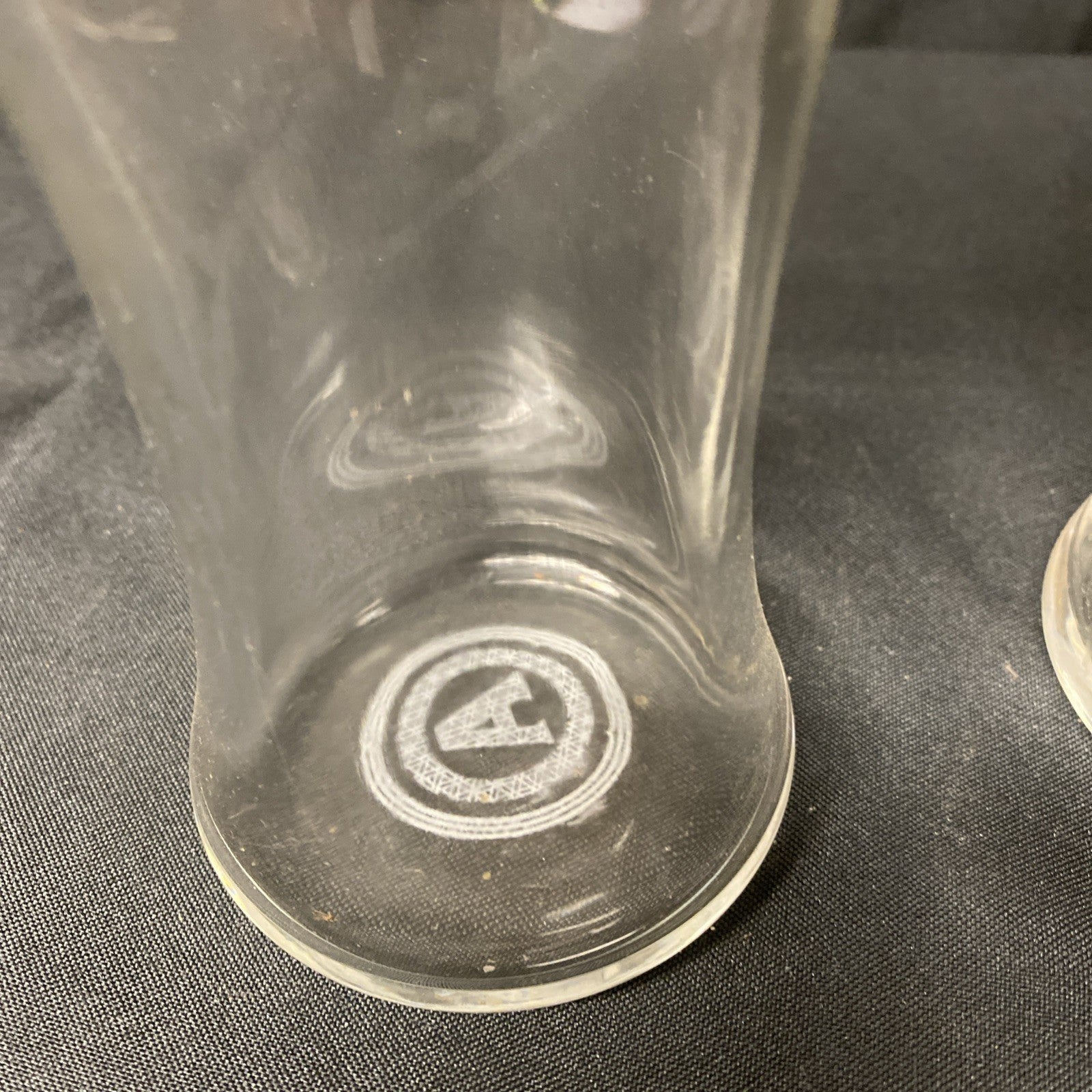 2X Amstel Bier Etched Pint Glasses Lager Drinks Home Bar Pub Party (1334