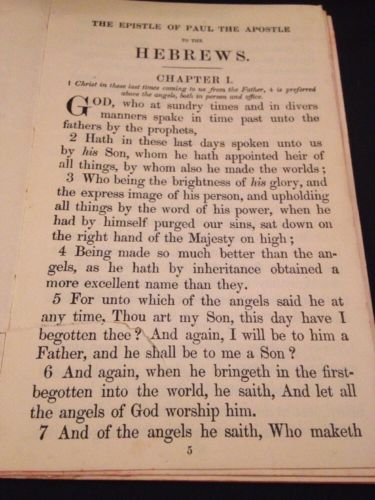 Book - The Epistle of Paul The Apostle - Eyre & Spottiswoode  1900 ? (1369)