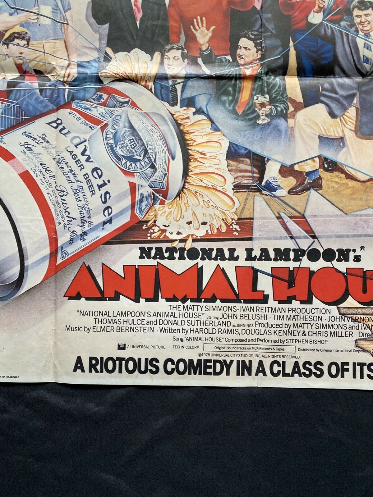 ORIGINAL UK QUAD POSTER - Animal House - 1981 - 27.5" x 39" - (6528)