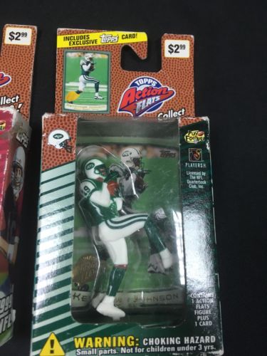 TOPPS National Football League 1999 S1 Action Flats J Plummer + K Johnson (6398