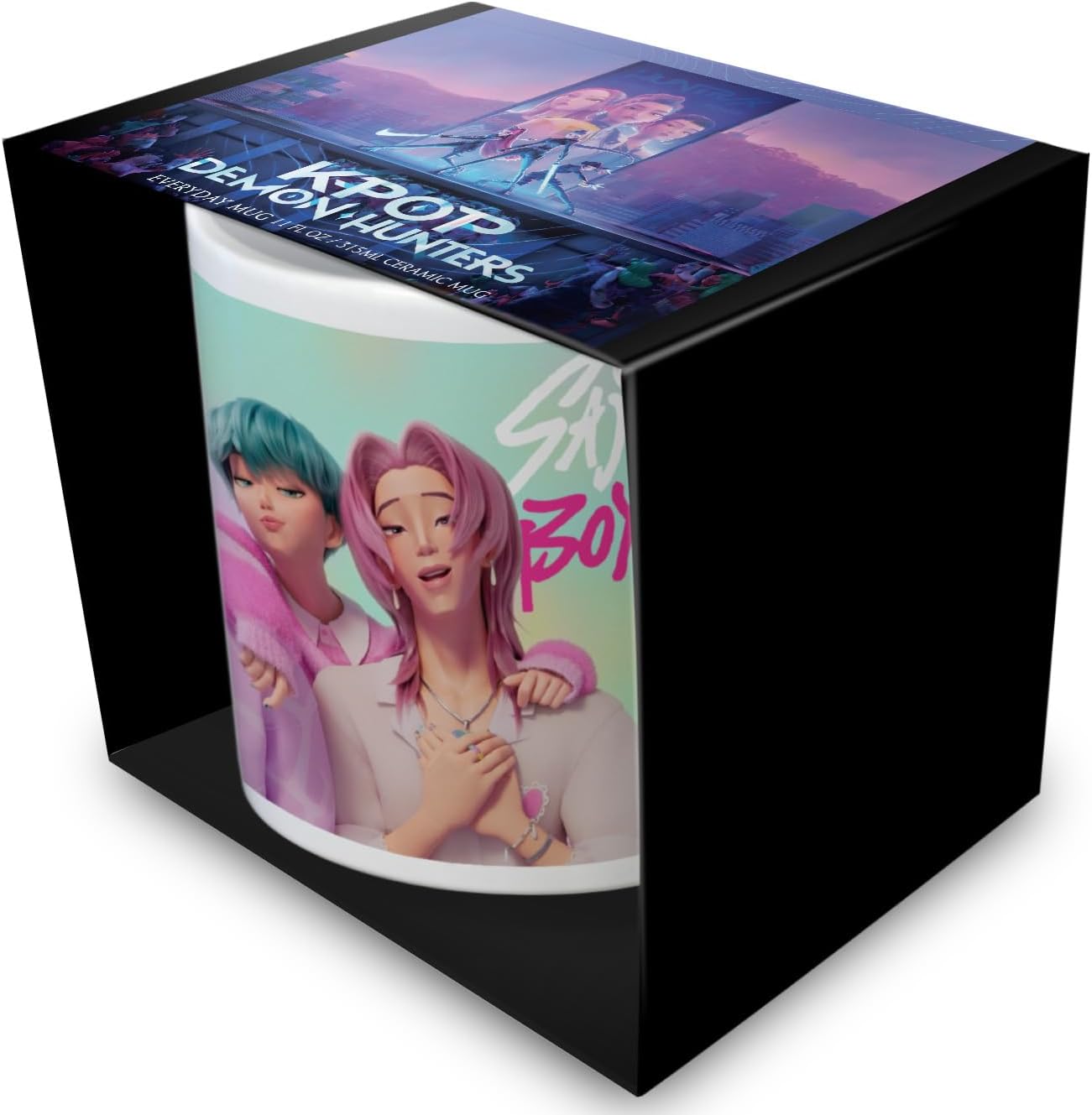 MUG Boxed Ceramic - K-POP - Demon Hunters, Saja Boys