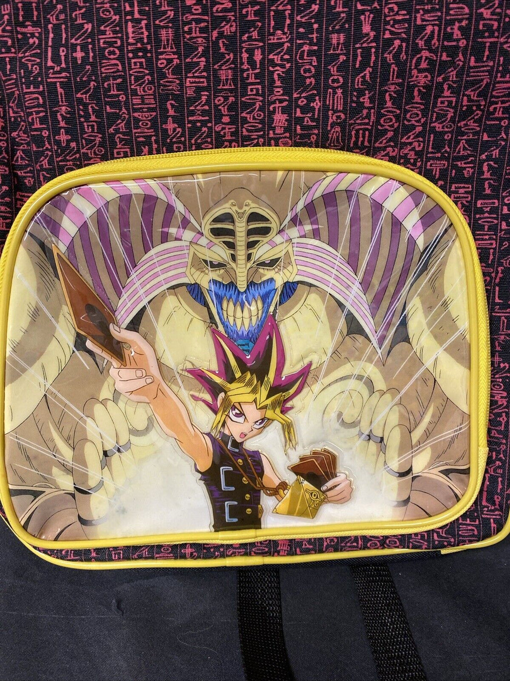 Vintage 1996 Yu Gi Oh Monsters Backpack - Kazuki Takahashi 42cm BRAND NEW (5603)