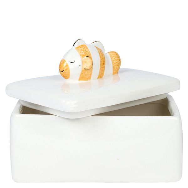 Paperchase Clown Fish Ceramic Trinket Box large - 0943