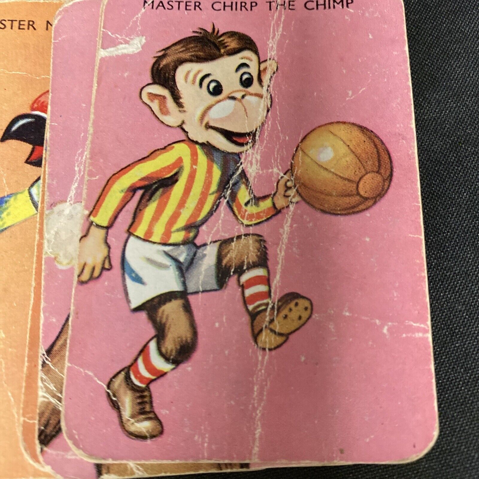 Lenny The Lion Happy Families Game 1950's Card Game Full Set - (5308)