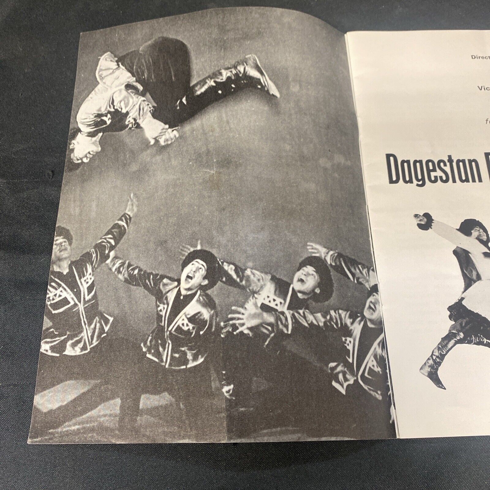 Tour Programme Dagestan Dance company Lezginka - Caucasus U.S.S.R 1960's (5005)