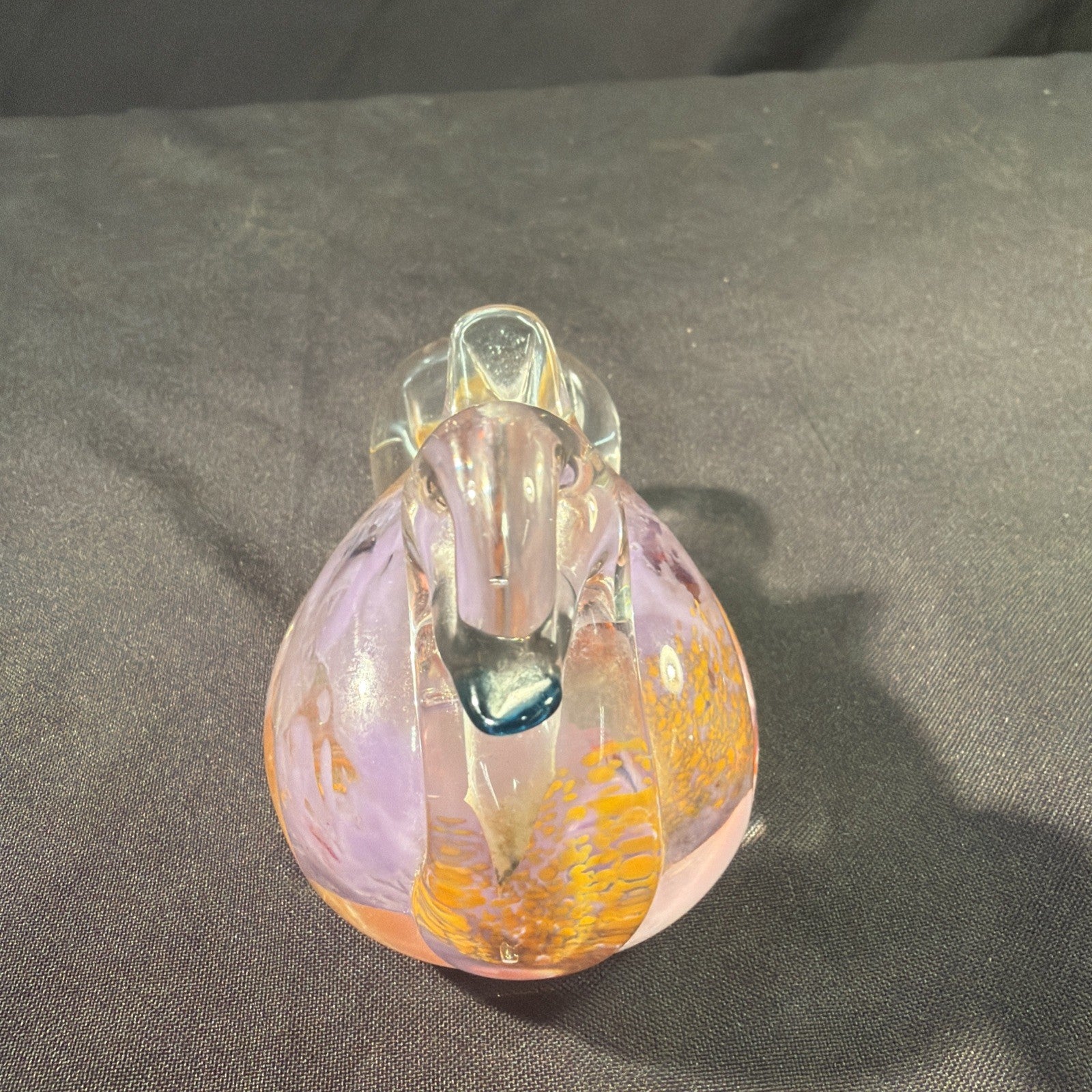 Vintage Maltease Malta Glass Duck Designed For Cittadella Goza - (2078)