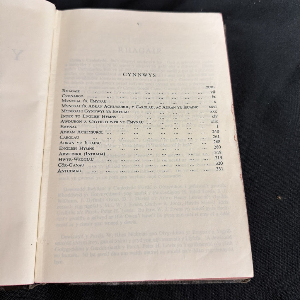 Y Caniedydd, Emynau, Hymn Book - Welsh Language book - (1885)