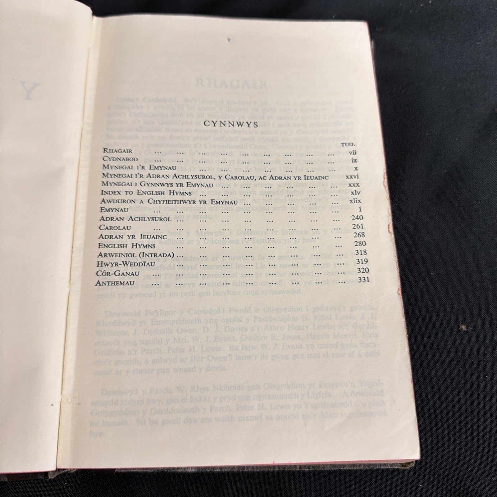 Y Caniedydd, Emynau, Hymn Book - Welsh Language book - (1885)