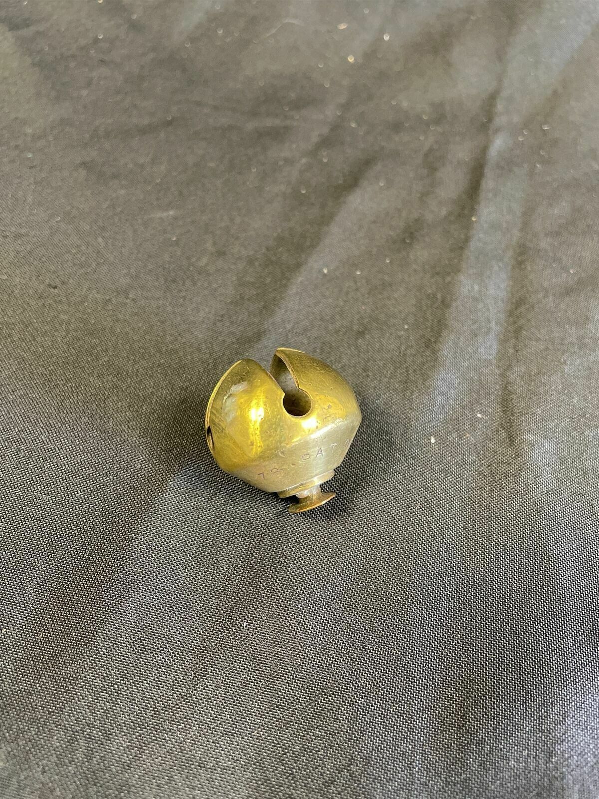 Antique The American Ring Company George W. Tucker 1878 Sleigh Horse Bell (8264)