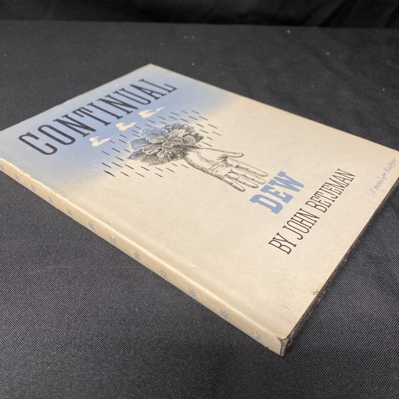 Book - Continual Dew - John Betjeman 1977 - (1645)