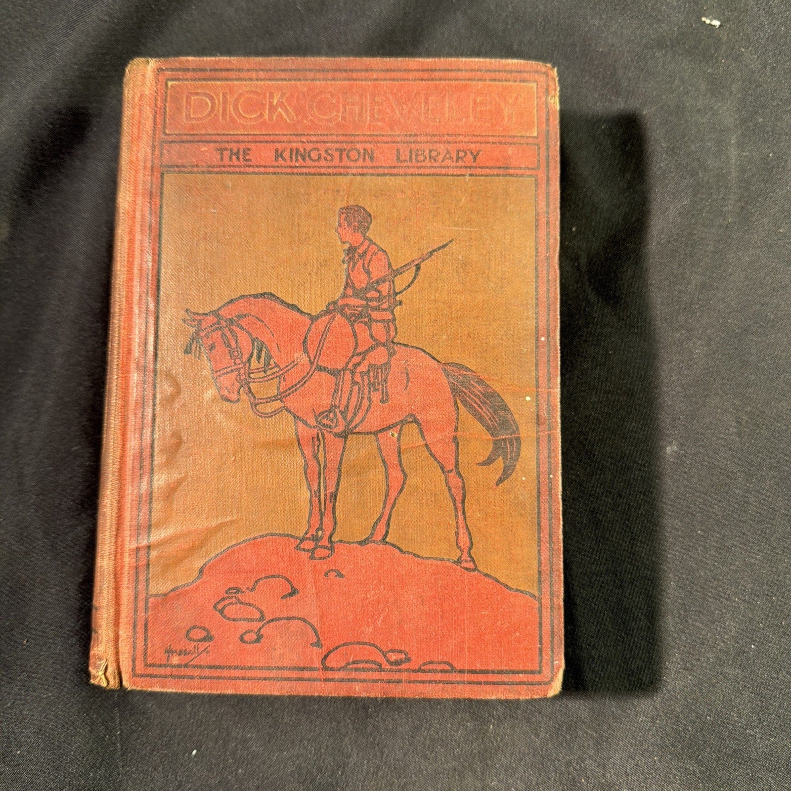 Antique Book 1914, Dick Cheveley Adventures by W.H.G. Kingston - (1976)