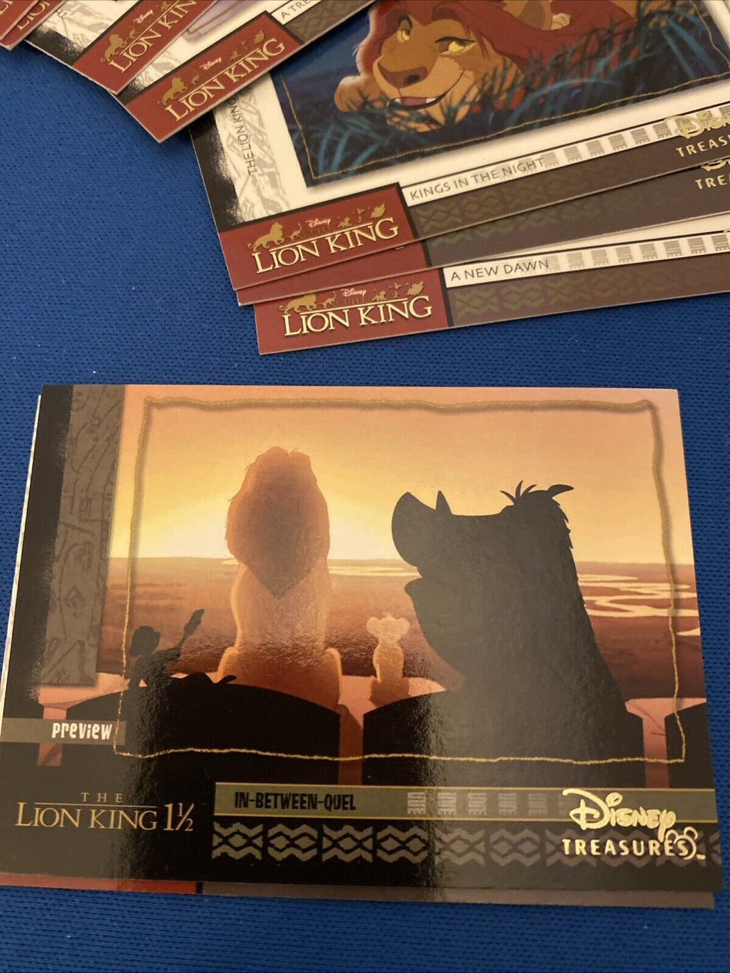 Upper Deck 2003 Disney Treasures Lion King Near Set x9 Trading Cards (5762