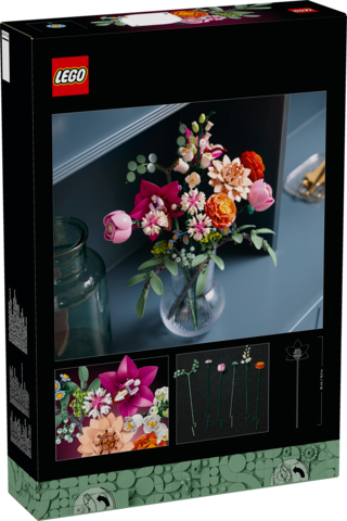 LEGO Botanicals - Pretty Pink Flower Bouquet - 10342